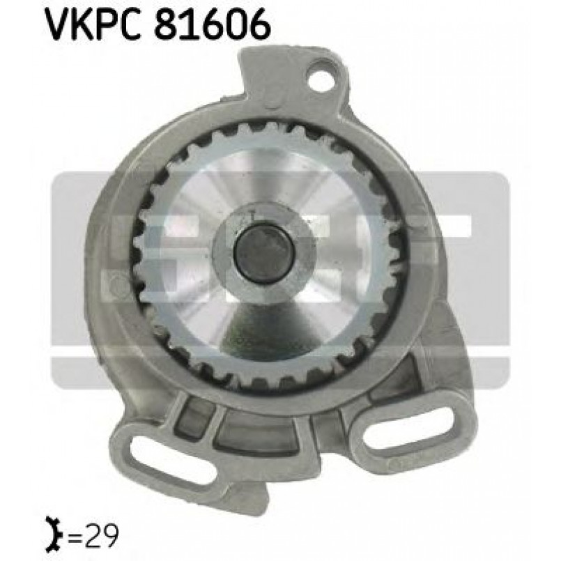 VKPC 81606 SKF - Насос охолоджуючої рідини
